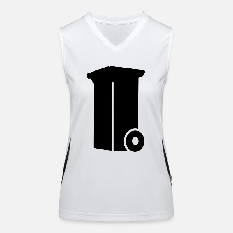 Déchet Débardeur respirant contrasté Femme