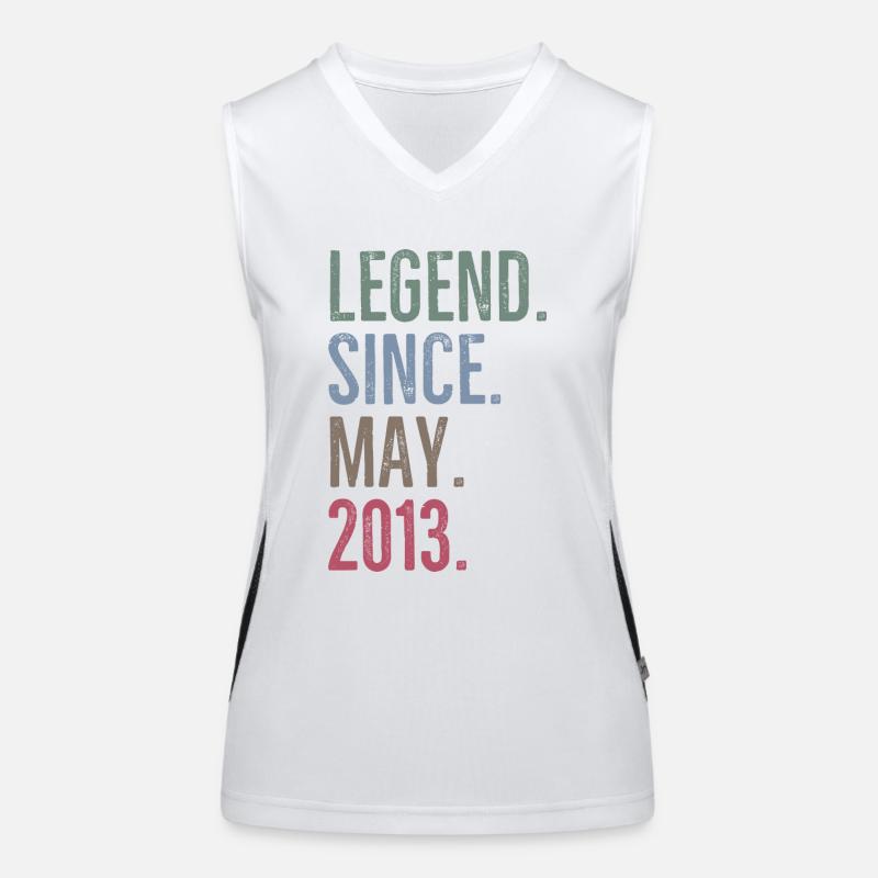 Legend Since May 2013 Women's Functional Contrast Tank Top