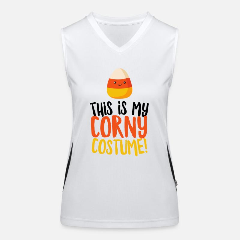 This is My Corny Costume Women's Functional Contrast Tank Top
