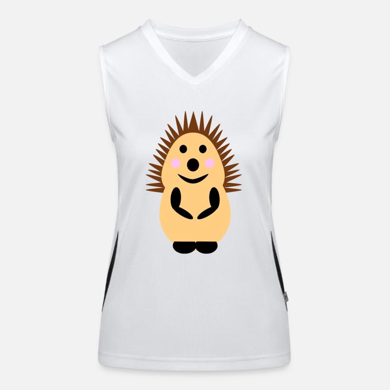 Hérisson debout Débardeur respirant contrasté Femme