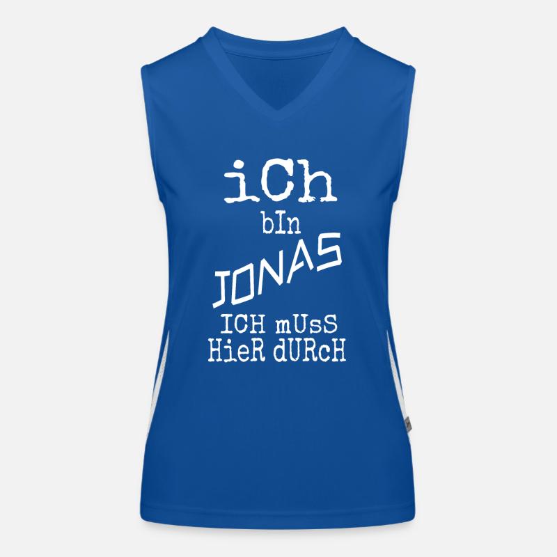 Jonas als Jonas Funktionelles Kontrast-Tank Top für Frauen
