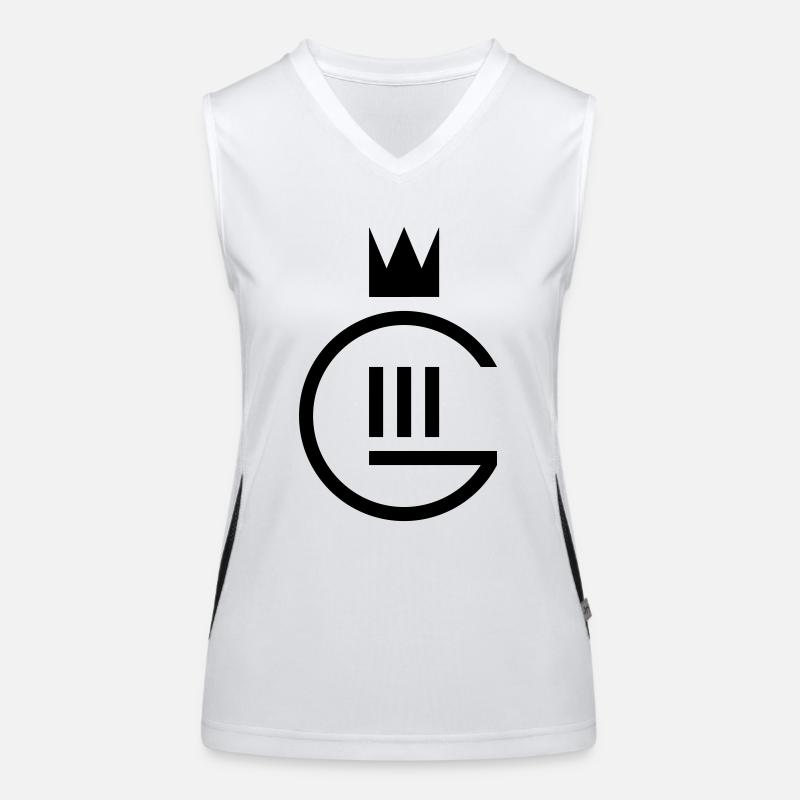 Gustaf III monogram Women's Functional Contrast Tank Top