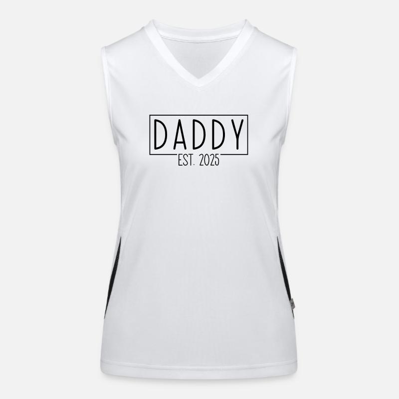 Daddy Est. 2025 Women's Functional Contrast Tank Top