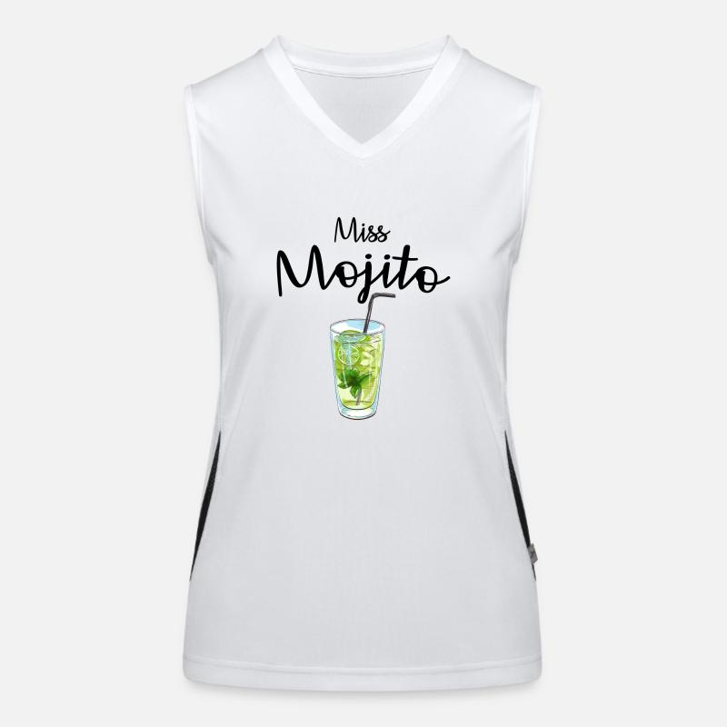 Fräulein Mojito Funktionelles Kontrast-Tank Top für Frauen