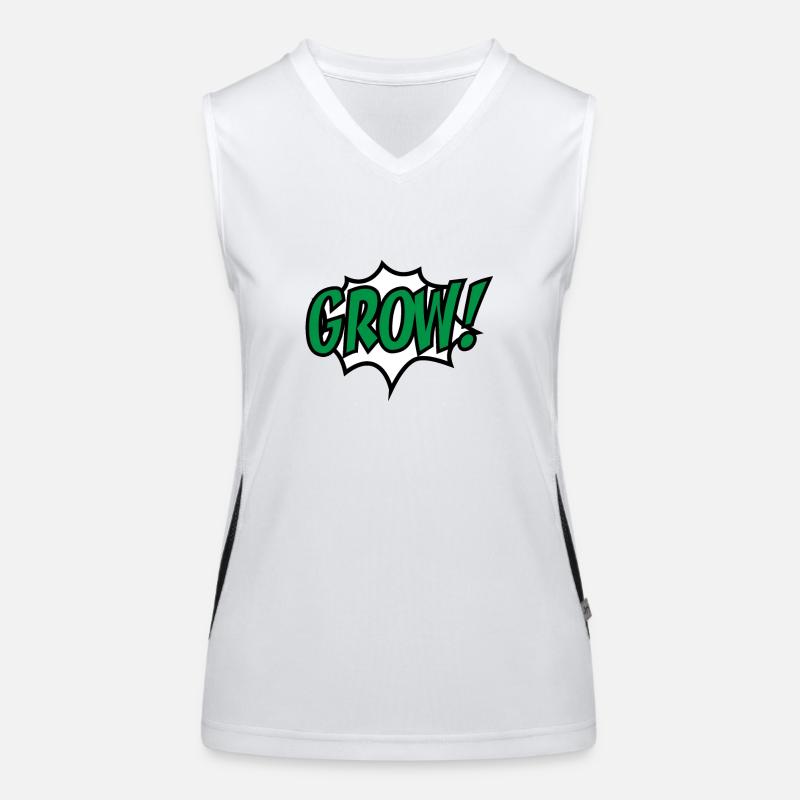 Garten Funktionelles Kontrast-Tank Top für Frauen