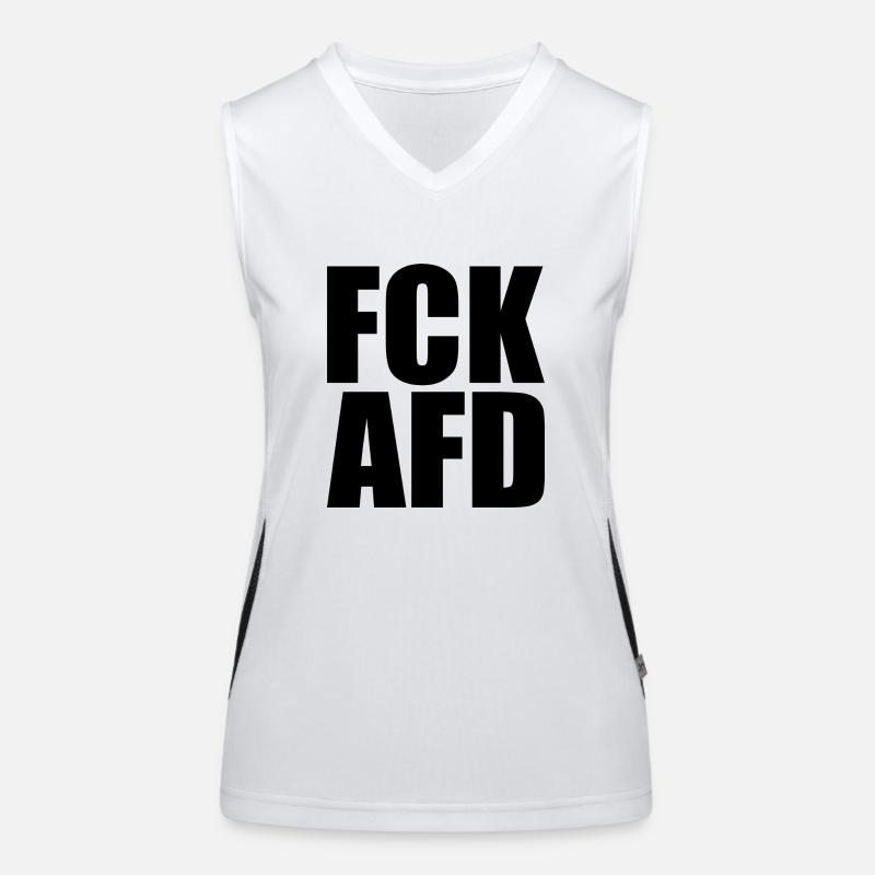 Fck afd Funktionelles Kontrast-Tank Top für Frauen