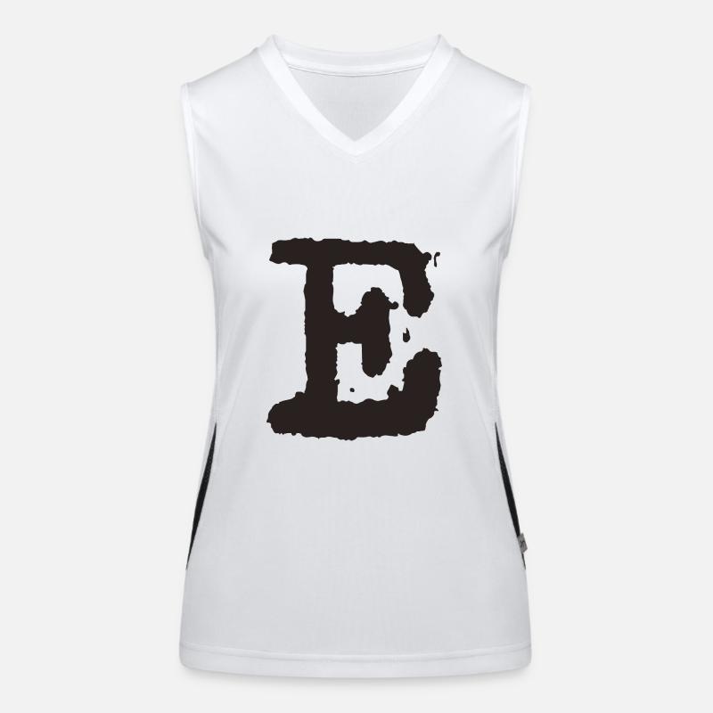 E Débardeur respirant contrasté Femme