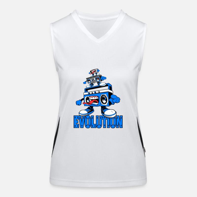 Évolution de la technologie Design unique et cool Débardeur respirant contrasté Femme