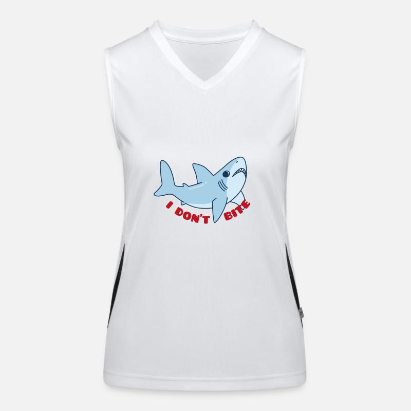 Meerestiere Funktionelles Kontrast-Tank Top für Frauen