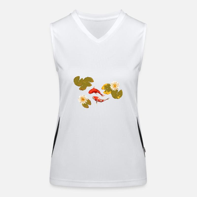 Meerestiere Funktionelles Kontrast-Tank Top für Frauen