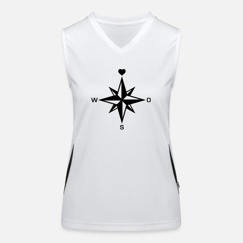 north_heart_072011_a_1c Funktionelles Kontrast-Tank Top für Frauen