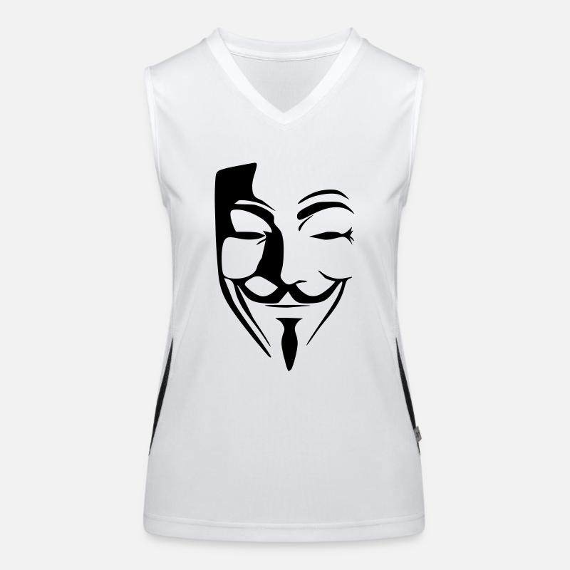 anonym Funktionelles Kontrast-Tank Top für Frauen