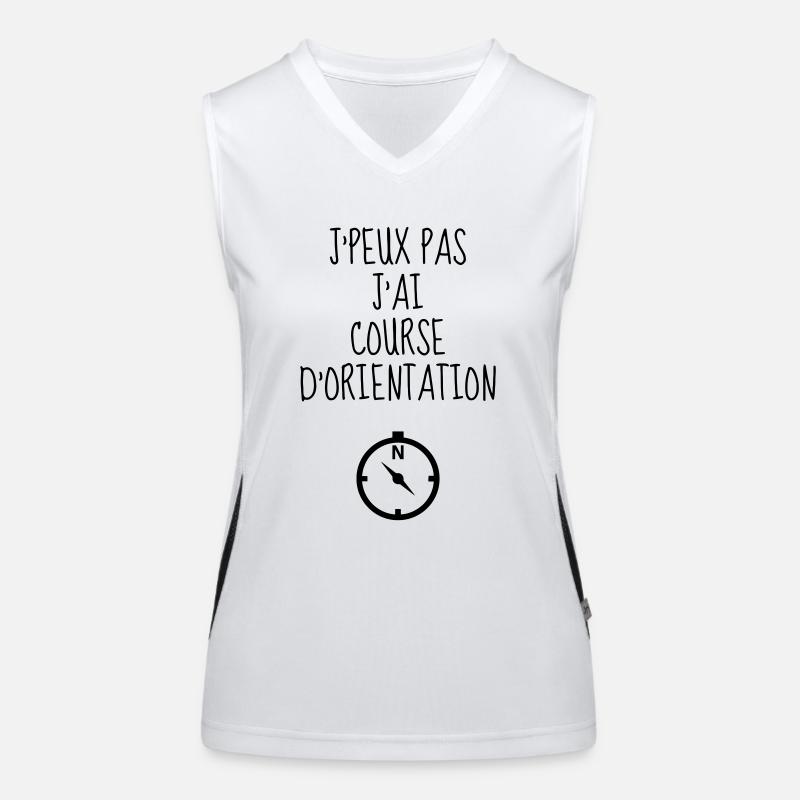 Orienteering Orientierungslauf Orientation Women's Functional Contrast Tank Top