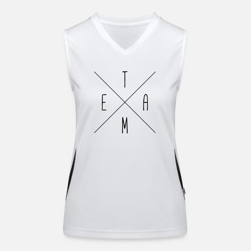 team Funktionelles Kontrast-Tank Top für Frauen