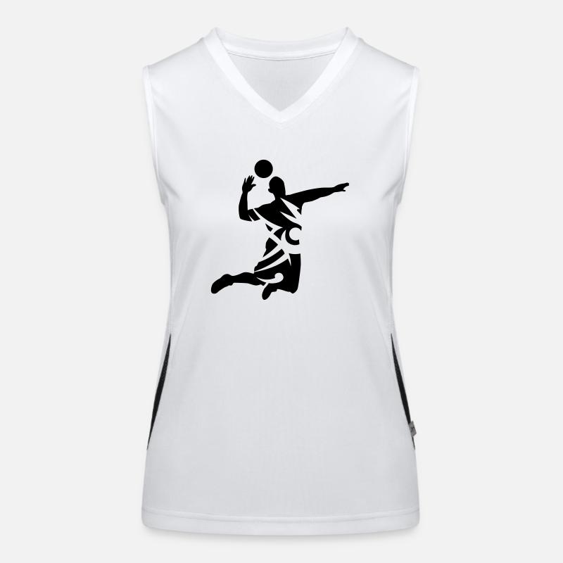 volleyball Women's Functional Contrast Tank Top