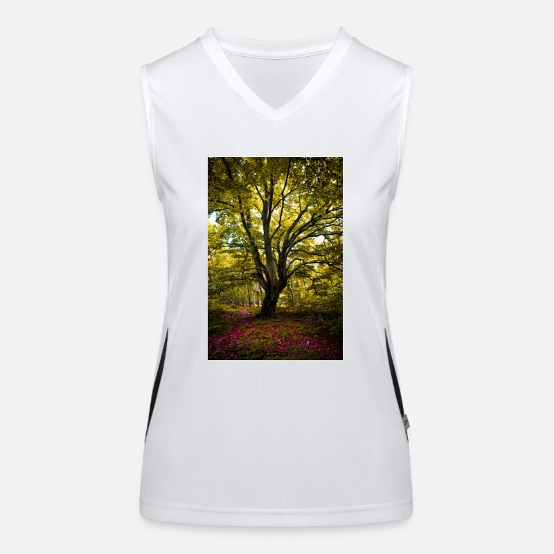 The tree Women's Functional Contrast Tank Top