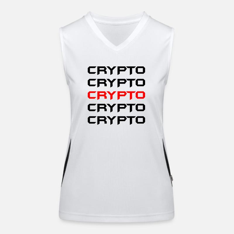 Bitcoin Trading Crypto Aktien Funktionelles Kontrast-Tank Top für Frauen