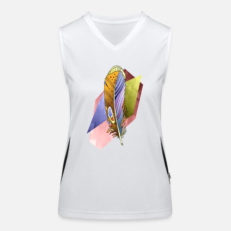feather Women's Functional Contrast Tank Top