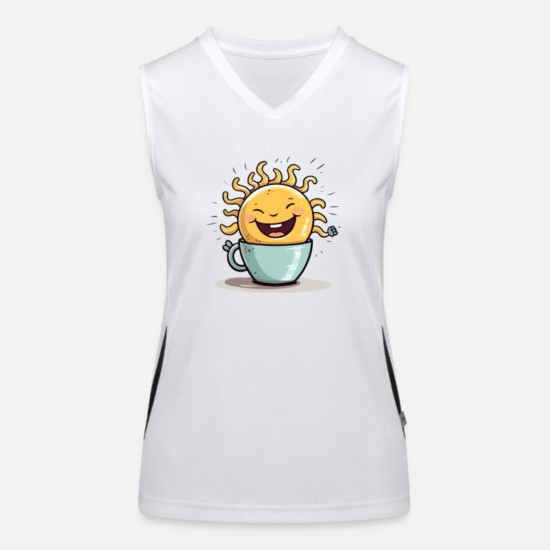 Breakfast sun Women's Functional Contrast Tank Top