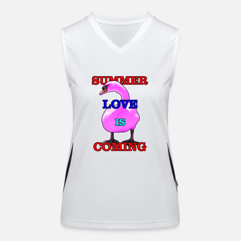 Swan Women's Functional Contrast Tank Top