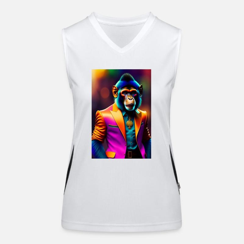 Dance Monkey Women's Functional Contrast Tank Top