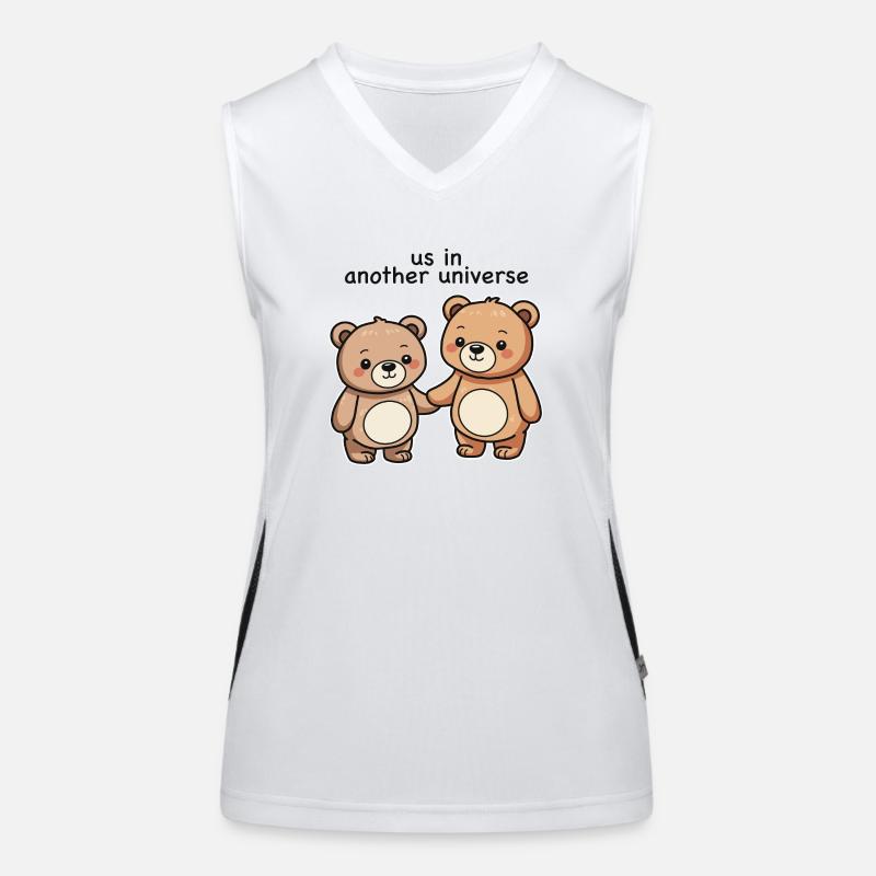 We in Another Universe Bears edition Women's Functional Contrast Tank Top