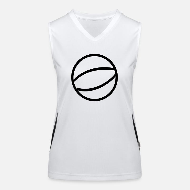 Basketball Funktionelles Kontrast-Tank Top für Frauen
