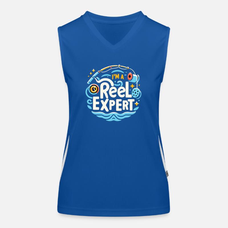 Ich bin ein Rollenexperte Funktionelles Kontrast-Tank Top für Frauen