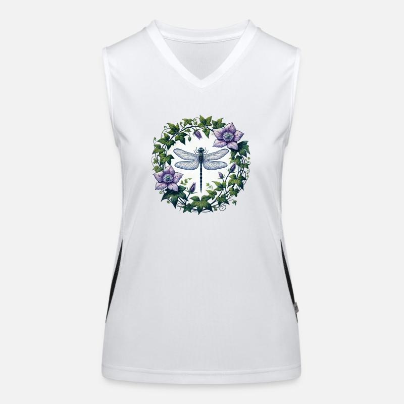 Libellule Débardeur respirant contrasté Femme