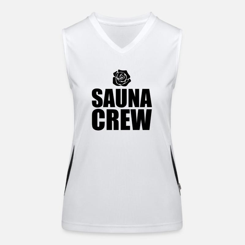 Sauna Wellness Spa Funktionelles Kontrast-Tank Top für Frauen