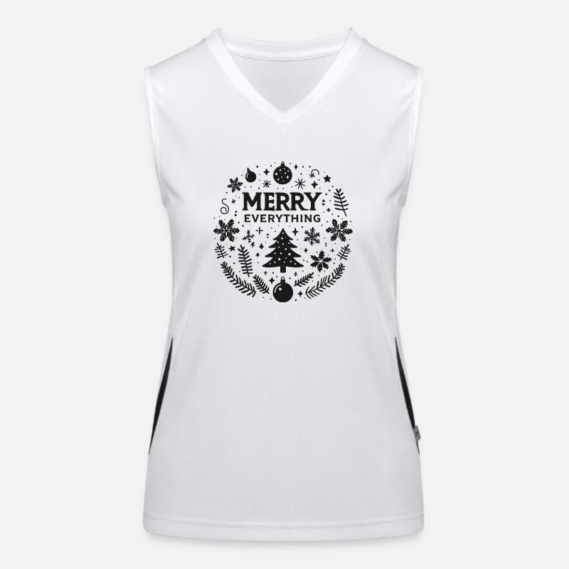 Merry Everything Women's Functional Contrast Tank Top