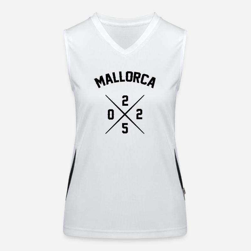 mallorca 2025 Funktionelles Kontrast-Tank Top für Frauen