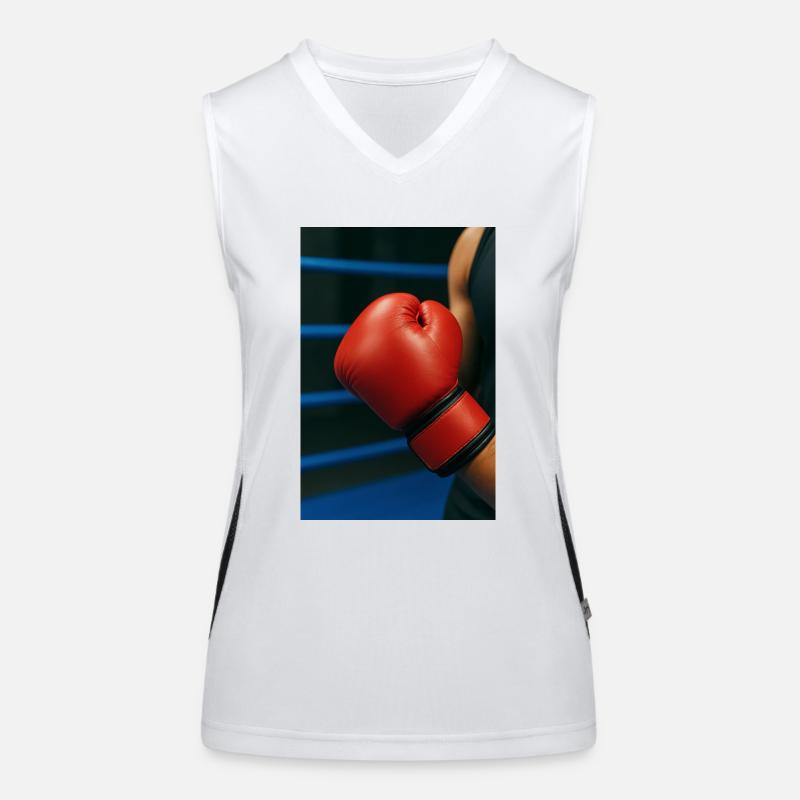 Boxe - Gant Débardeur respirant contrasté Femme