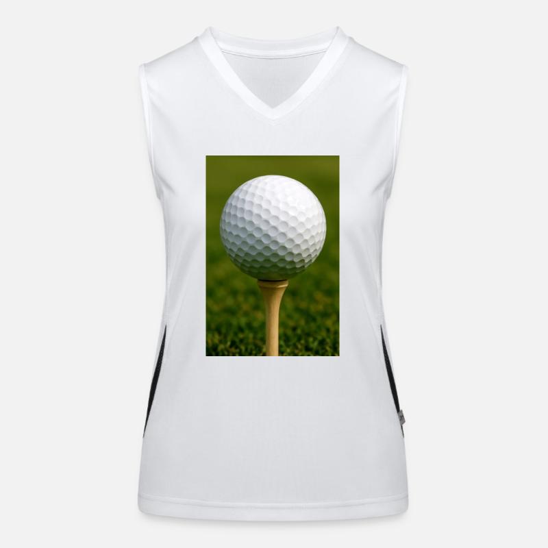 Sport - Golf Ball Women's Functional Contrast Tank Top