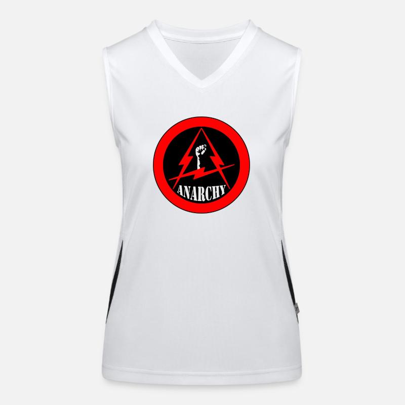anarchy rouge Women's Functional Contrast Tank Top