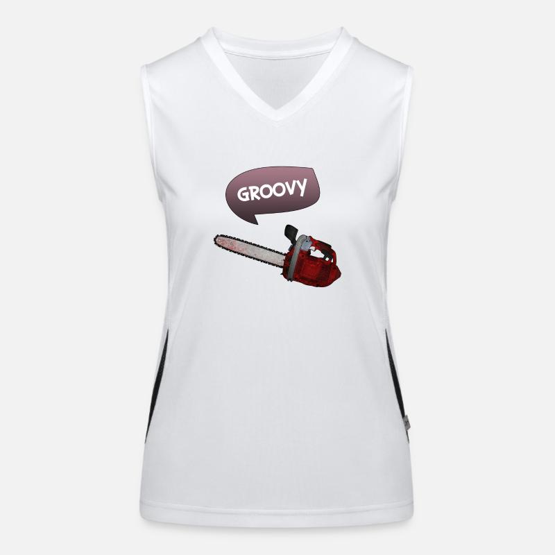 Evil dead - Groovy chains Funktionelles Kontrast-Tank Top für Frauen
