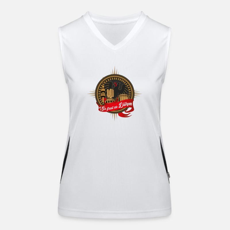 So fast as Dürpm Funktionelles Kontrast-Tank Top für Frauen
