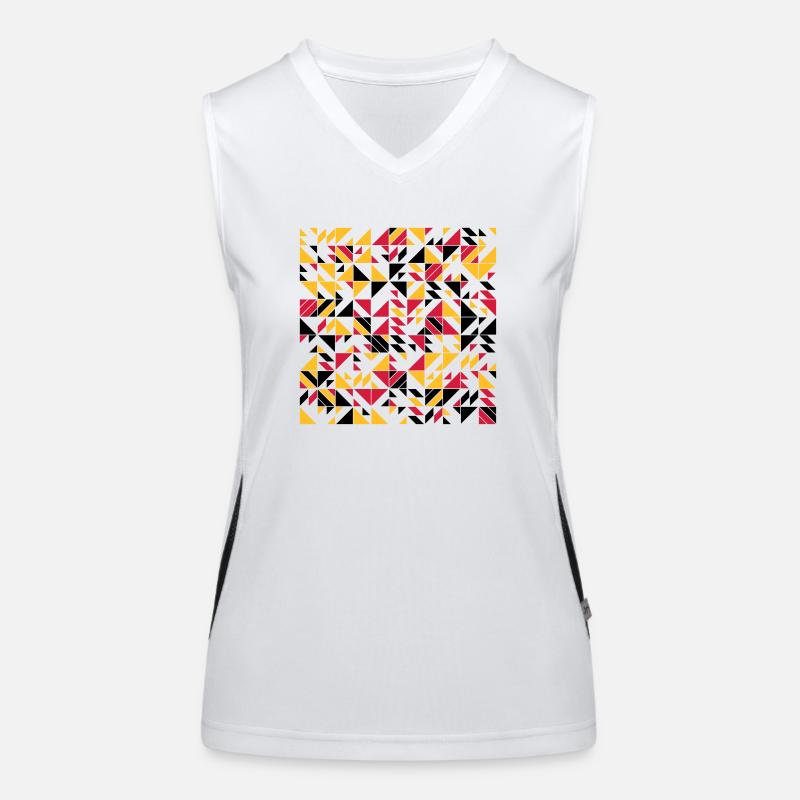 Deutschland | Triangles Funktionelles Kontrast-Tank Top für Frauen