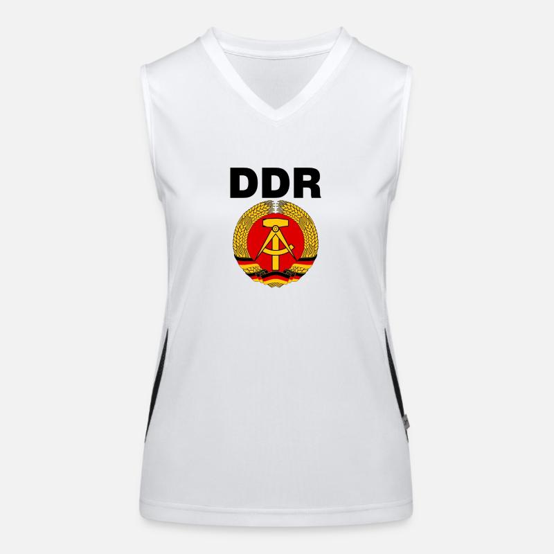 DDR Funktionelles Kontrast-Tank Top für Frauen