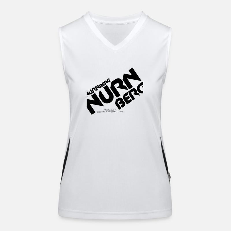 Nürnberg Funktionelles Kontrast-Tank Top für Frauen
