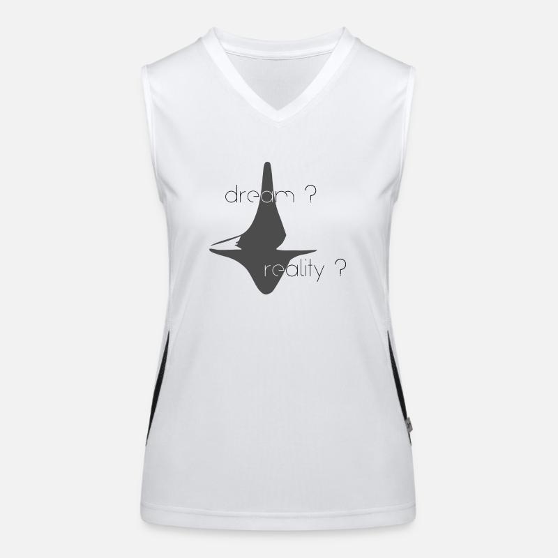 dreamreality Funktionelles Kontrast-Tank Top für Frauen