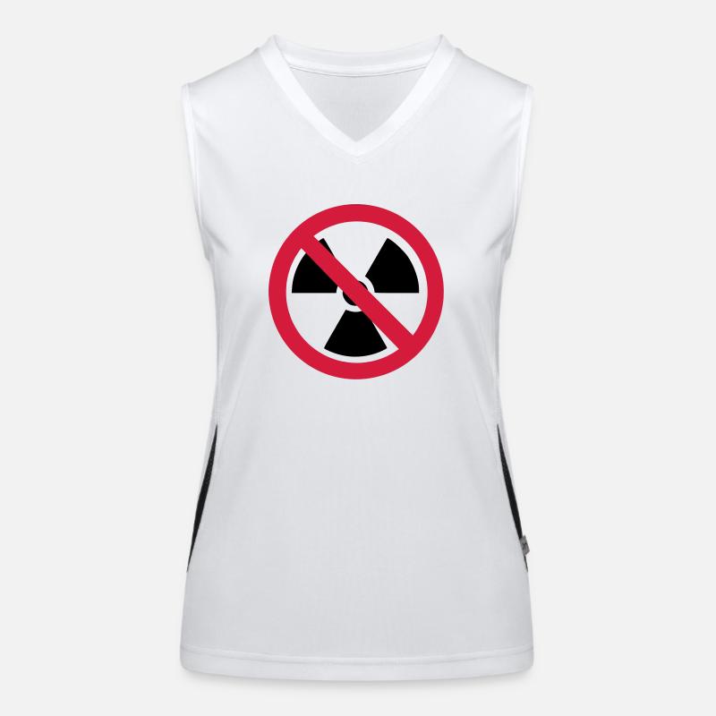 No atomic energy Women's Functional Contrast Tank Top