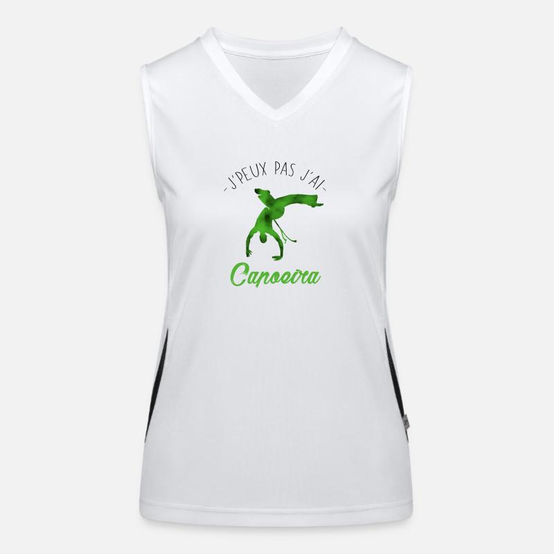 J'peux pas j'ai Capoeira Débardeur respirant contrasté Femme
