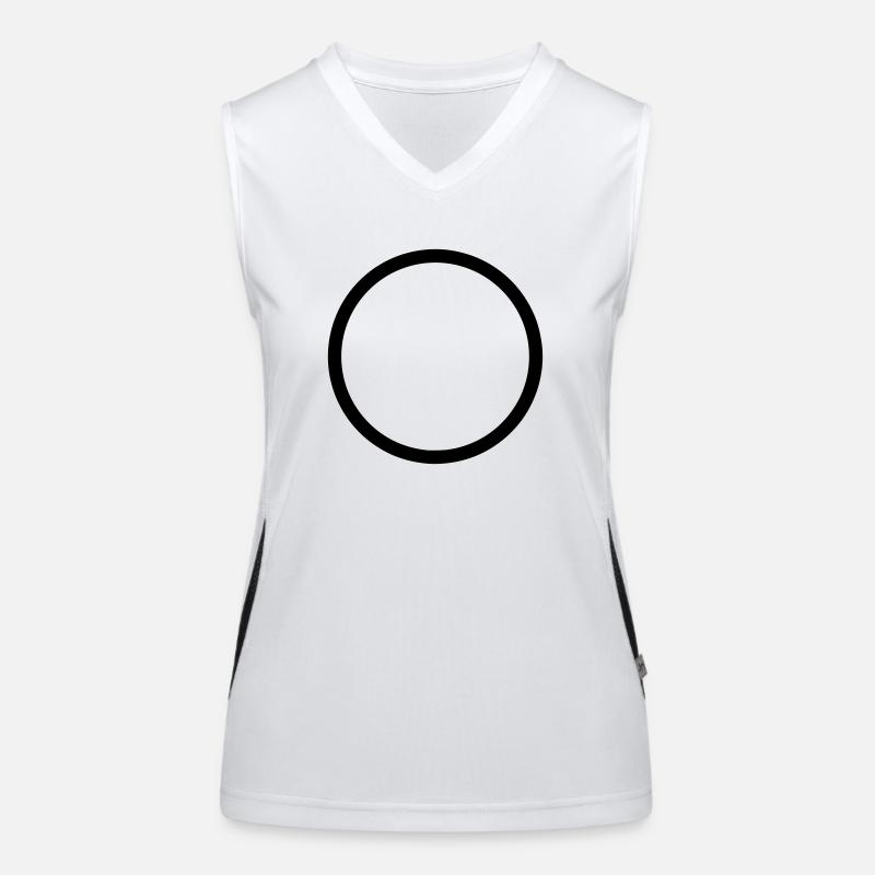 circle Women's Functional Contrast Tank Top