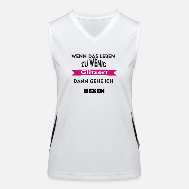 Hexen Funktionelles Kontrast-Tank Top für Frauen