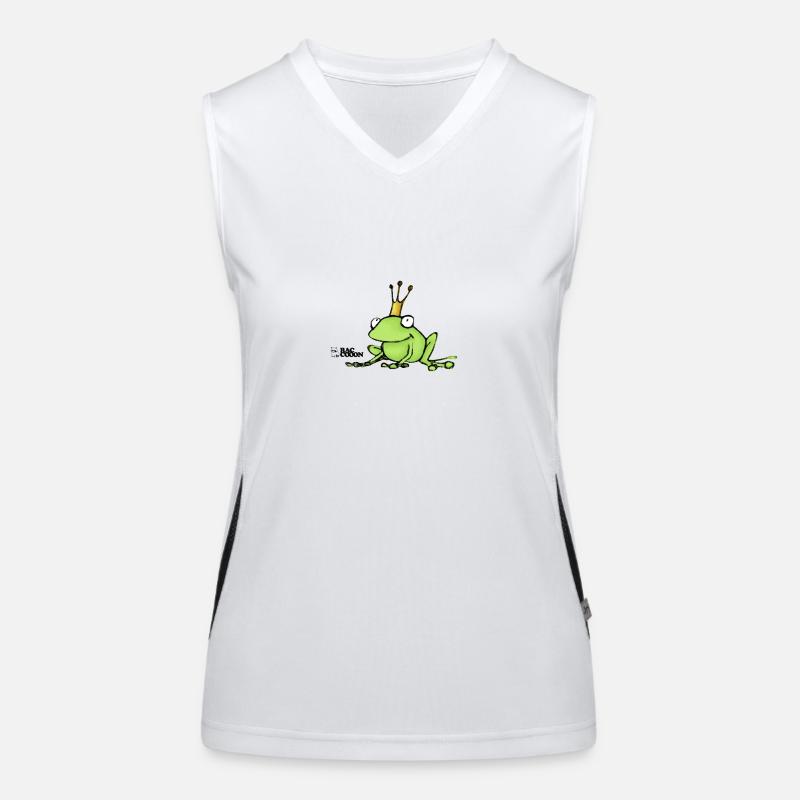 Frog King Débardeur respirant contrasté Femme