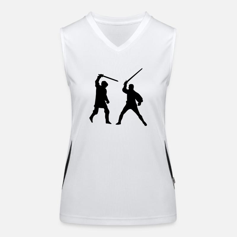 Sword fight eu Women's Functional Contrast Tank Top
