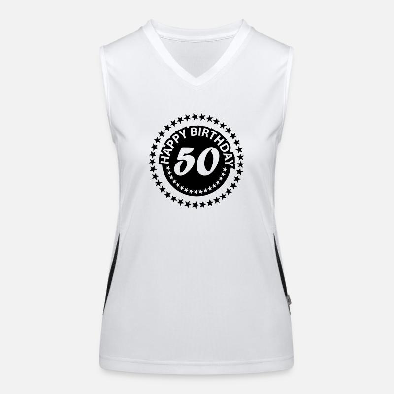 50 Women's Functional Contrast Tank Top