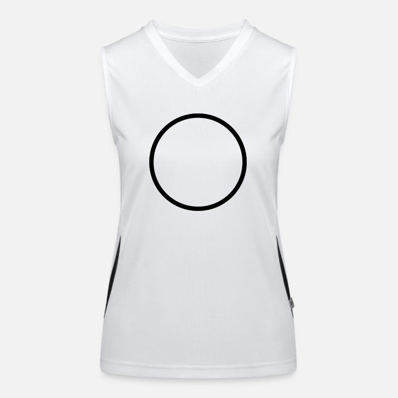 CIRCLE Women's Functional Contrast Tank Top