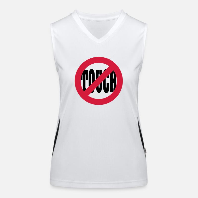 dont touch Women's Functional Contrast Tank Top